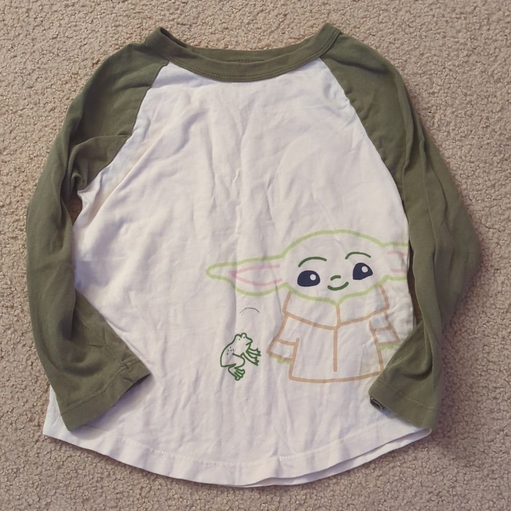 Hanna Andersson Star Wars Baby Yoda The Child Shirt Size 5/110 cm